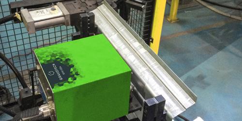 Metallmarkiermaschine horizontal integrierbar!