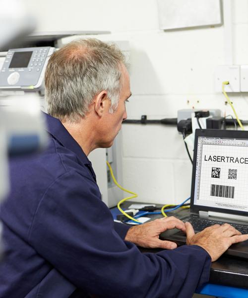 Lasertrace: Software für Gravotech-Rückverfolgbarkeitsmaschinen