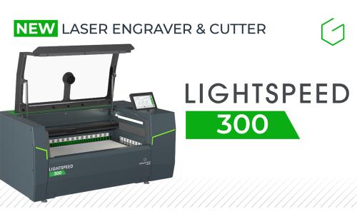 LightSpeed 300 laser engraver video presentation