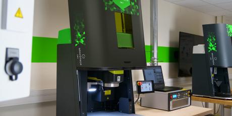 Automatisierter Laser LW2: offene Tür